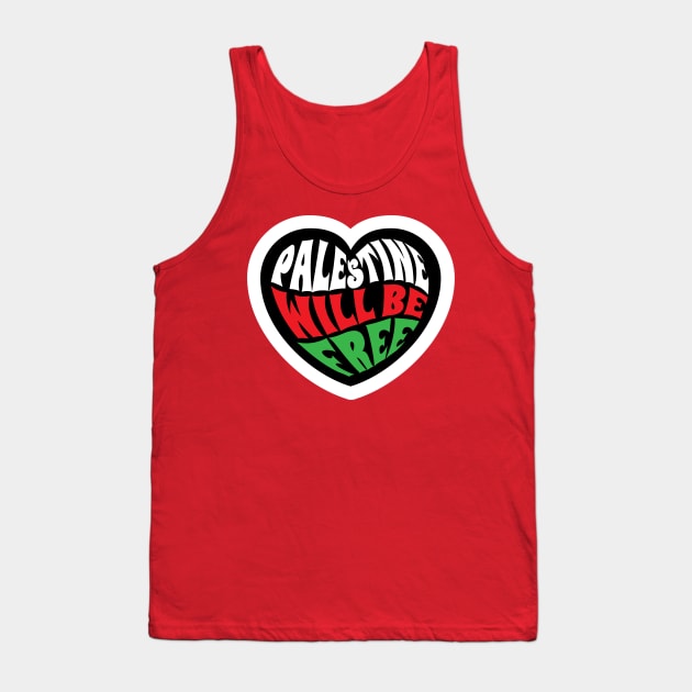 Free Palestine Tank Top by Amharic Avenue